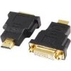 GEMBIRD Kabel redukce HDMI Male na DVI Female (zlacené kontakty, čený)