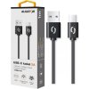 ALIGATOR datový kabel 2A, USB-C, černá
