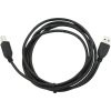 GEMBIRD Kabel USB 2.0 A-B propojovací 1,8m Professional (černý, zlacené kontakty)