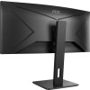 AOC MT VA LCD WLED 34" CU34P2A - VA panel, 3440x1440, 1ms, 2xHDMI, DP, USB, repro, nast vyska