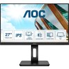 AOC MT IPS LCD WLED 27" Q27P2Q - IPS panel, 2560x1440, D-Sub, HDMI, DP, USB, repro, pivot