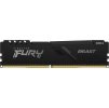KINGSTON DIMM DDR4 8GB 2666MT/s CL16 FURY Beast Černá