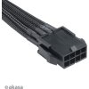 AKASA kabel FLEXA V8 prodloužení k 8pin VGA PSU, 40cm