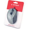 GEMBIRD myš MUS-6B-01, USB, černo-stříbrná