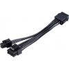 AKASA adaptér 8-Pin to 8+4-Pin Power Adapter Cable