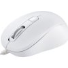 ASUS MU101C Wired Blue Ray Mouse, bílá