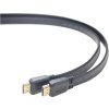 Gembird  CC-HDMI4F-6 HDMI - HDMI V2.0 male-male plochý kábel (pozlátené konektory) CU 1.8m