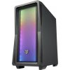 Fortron skříň Midi Tower CMT212A Black, A.RGB light bar