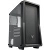 Fortron skříň Midi Tower CMT212A Black, A.RGB light bar