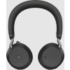 Jabra náhlavní souprava Evolve2 75, Link 380a MS, stereo, černá