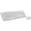 Logitech Silent Wireless Combo MK295, bezdrátová klávesnice + myš, US, Off-White