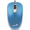 GENIUS myš DX-110, drátová, 1000 dpi, USB, modrá