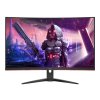 AOC CQ32G2SE/BK 31.5inch VA 2560x1440 16:9 250nits 165Hz 3000:1 1ms 2xHDMI2.0 DP1.2