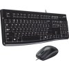 Logitech Keyboard MK120, US, black