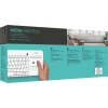 Logitech klávesnice Touch K400 Plus / Bezdrátová/ 2.4GHz/ Touchpad/ USB přijímač/ CZ/ Bílá