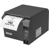 EPSON TM-T70II pokladní tiskárna, USB + serial, černá, řezačka, se zdrojem