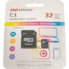 HIKVISION MicroSDHC karta 16GB C1 (R:92MB/s, W:10MB/s) + adapter