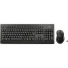 FUJITSU Klávesnice a myš bezdrátový set - LX960 CZ/SK/US - Wireless KB Mouse Set - tichá klávesnice, myš i pro sklo.