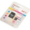 HIKVISION MicroSDXC karta 64GB C1 (R:92MB/s, W:30MB/s) + adapter