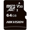 HIKVISION MicroSDXC karta 64GB C1 (R:92MB/s, W:30MB/s) + adapter