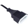 PREMIUMCORD Kabel síťový 230V, prodlužovací dvojvidlice,  5m