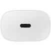 Samsung cestovní nabíječka EP-TA800XWE, Quickcharge 25W, kabel USB-C, bílá