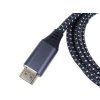 PREMIUMCORD Kabel HDMI 2.1 High Speed + Ethernet kabel 8K@60Hz, zlacené konektory, 0,5m