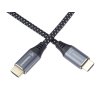 PREMIUMCORD Kabel HDMI 2.1 High Speed + Ethernet kabel 8K@60Hz, zlacené konektory, 0,5m