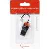 GEMBIRD Čtečka karet microSD FD2-MSD-3, USB