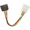 GEMBIRD Kabel SATA napájecí 15cm (interní, redukce molex 5,25"/SATA)