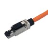 Konektor MPTL univerzální RJ45 CAT6A STP samořezný SXRJ45-6A-STP-BK-SA