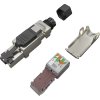 Konektor MPTL univerzální RJ45 CAT6A STP samořezný SXRJ45-6A-STP-BK-SA