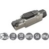 Konektor MPTL univerzální RJ45 CAT6A STP samořezný SXRJ45-6A-STP-BK-SA