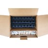 Solarix MULTIPACK 24 ks - keystone CAT6 UTP RJ45 samořezný