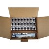 MULTIPACK 24 ks - samořezný keystone Solarix CAT6A STP SXKJ-10G-STP-BK-SA Component Level a 4PPoE
