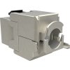 MULTIPACK 24 ks - samořezný keystone Solarix CAT6A STP SXKJ-10G-STP-BK-SA Component Level a 4PPoE