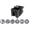 Rychlozařezávací keystone Solarix CAT6 UTP SXKJ-6-UTP-BK-NA Component Level a 4PPoE certifikace