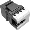 Rychlozařezávací keystone Solarix CAT6 UTP SXKJ-6-UTP-BK-NA Component Level a 4PPoE certifikace