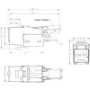 DATACOM STP Keystone 10G RJ45 CAT6A Silver