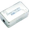 DATACOM Spojovací BOX STP CAT6 (2* zářez. pole) Silver