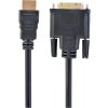 GEMBIRD Kabel HDMI - DVI 1,8m (M/M, DVI-D, Single Link, zlacené kontakty, stíněný)