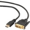 GEMBIRD Kabel HDMI - DVI 1,8m (M/M, DVI-D, Single Link, zlacené kontakty, stíněný)