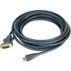 GEMBIRD Kabel HDMI - DVI 3m (M/M, DVI-D, Single Link, zlacené kontakty, stíněný)