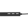 NATEC NHU-1413 Natec Hub USB 2.0 DRAGONFLY 3-ports + RJ45, Black