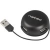 NATEC NHU-1330 Natec Hub USB 2.0 BUMBLEBEE 4-ports, Black