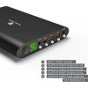 Viking notebooková power banka Smartech II Quick Charge 3.0 40000mAh, černá