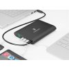 Viking notebooková power banka Smartech II Quick Charge 3.0 40000mAh, černá