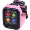 HELMER dětské hodinky LK 709 s GPS lokátorem/ dot. display/ 4G/ IP67/ nano SIM/ videohovor/ foto/ Android a iOS/ růžové