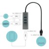 i-tec USB 3.0 Metal 4-portový HUB