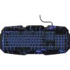 HAMA uRage gamingová klávesnice Illuminated2/ drátová/ podsvícená/ USB/ CZ+SK/ černá